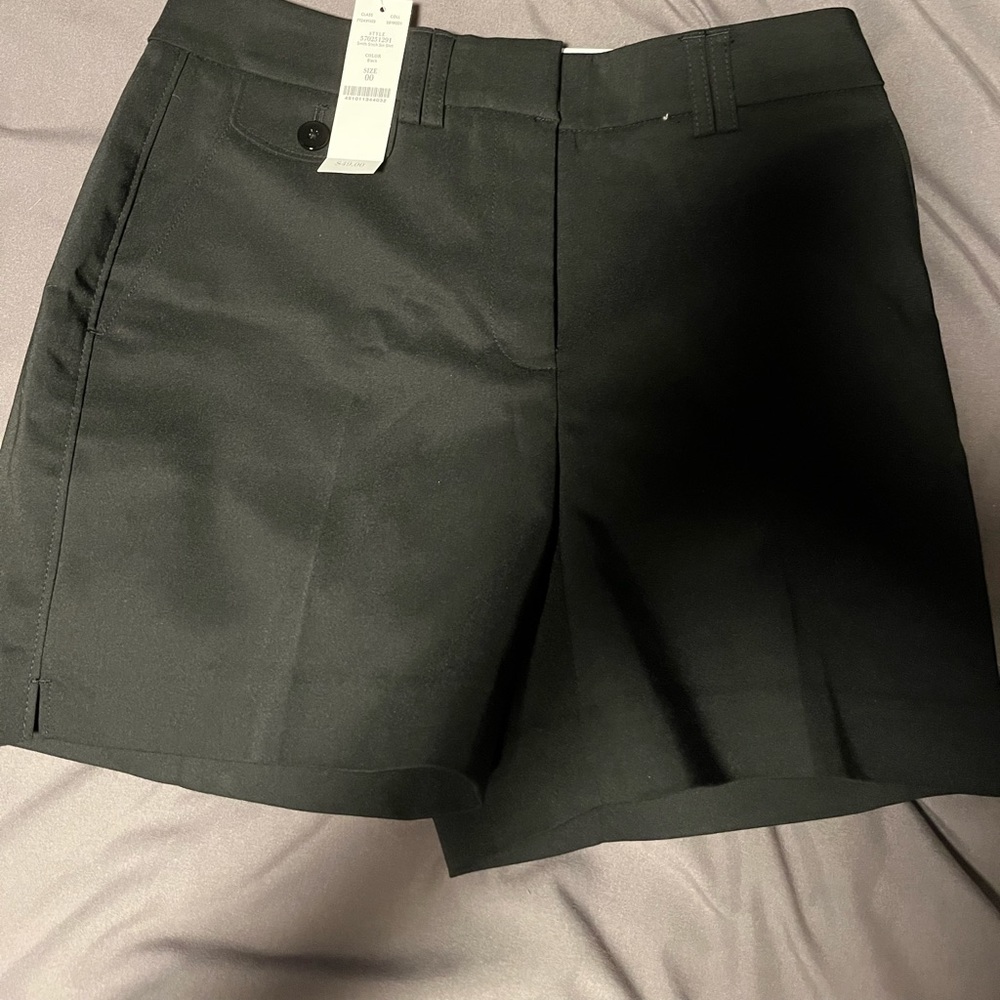 White House Black Market black 5” Shorts. NEVER WORN!!!